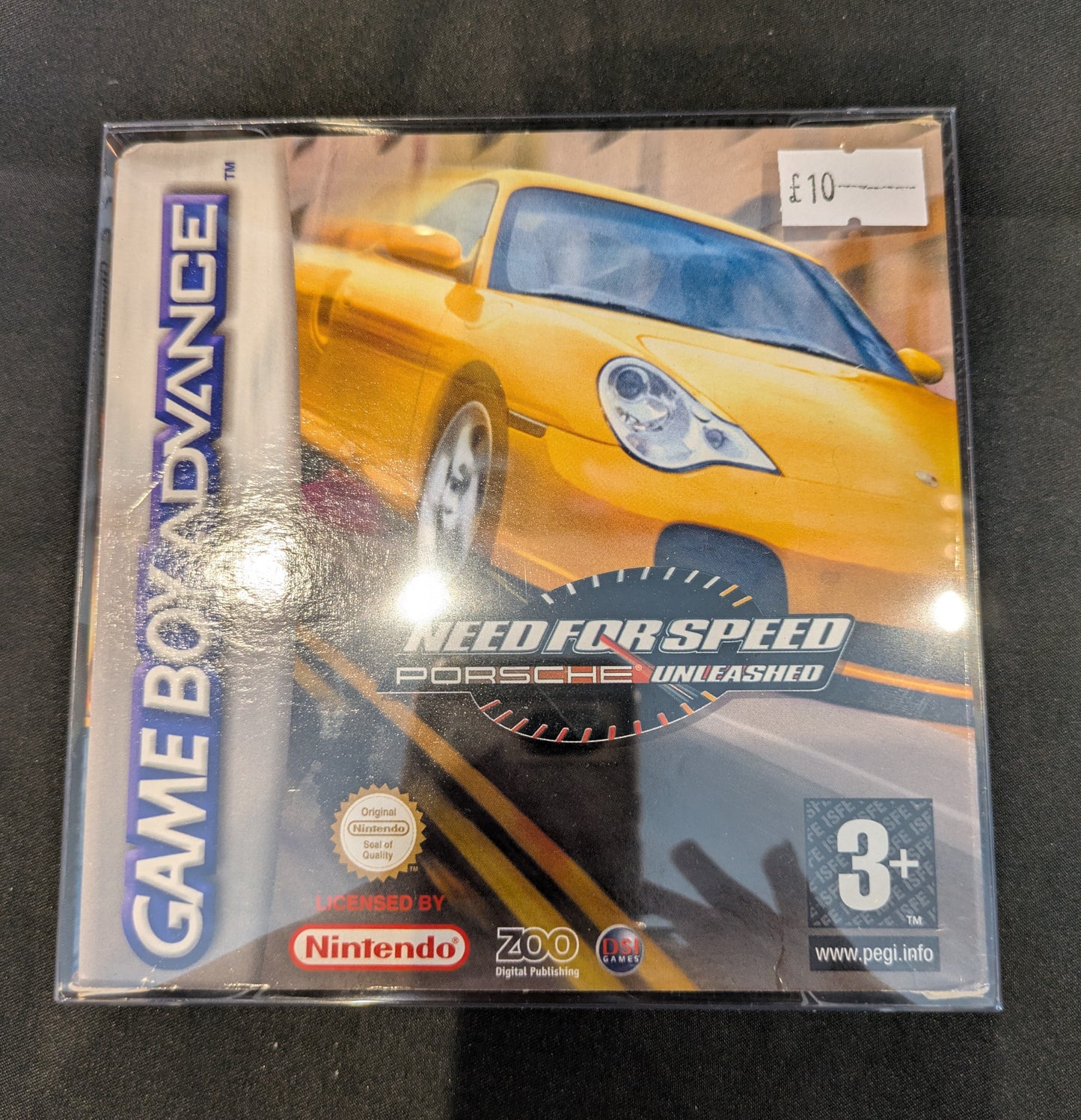 GAME BOY ADVANCE GAME NEED FOR SPEED PORSCHE UNLEASHED BOXED