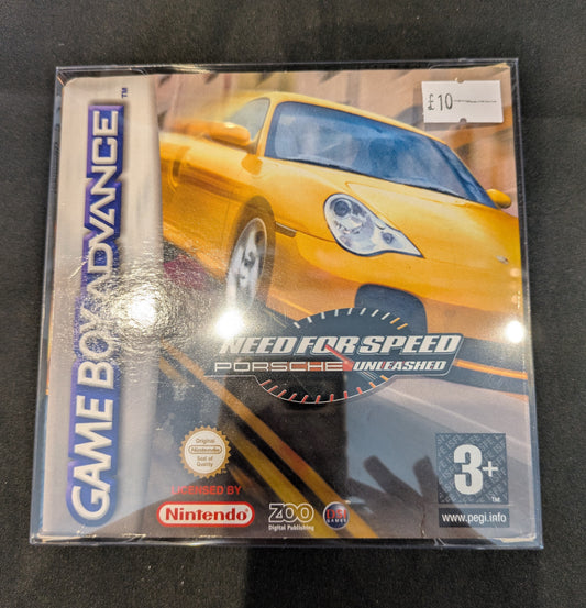 GAME BOY ADVANCE GAME NEED FOR SPEED PORSCHE UNLEASHED BOXED