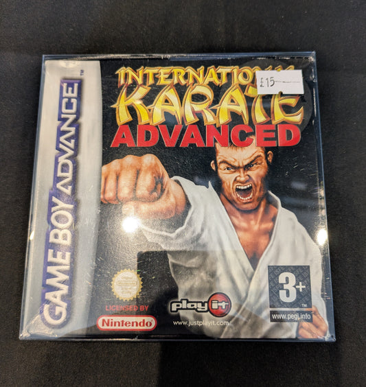 GAME BOY ADVANCE GAME INTERNATIONAL KARATE ADVANCED BOX