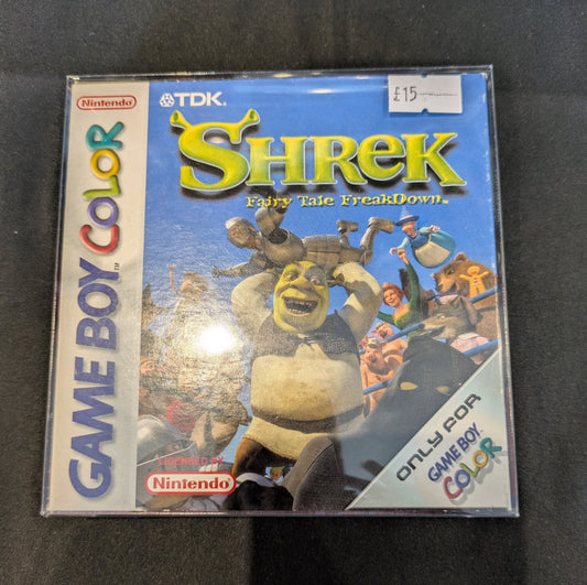 GAME BOY COLOR GAME SHREK BOXED