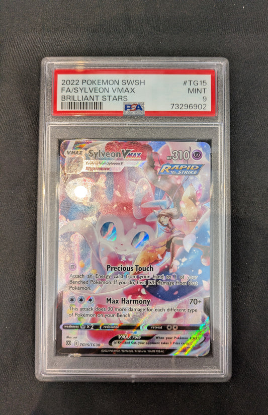 TG15/TG30 SYLVEON VMAX PSA 9