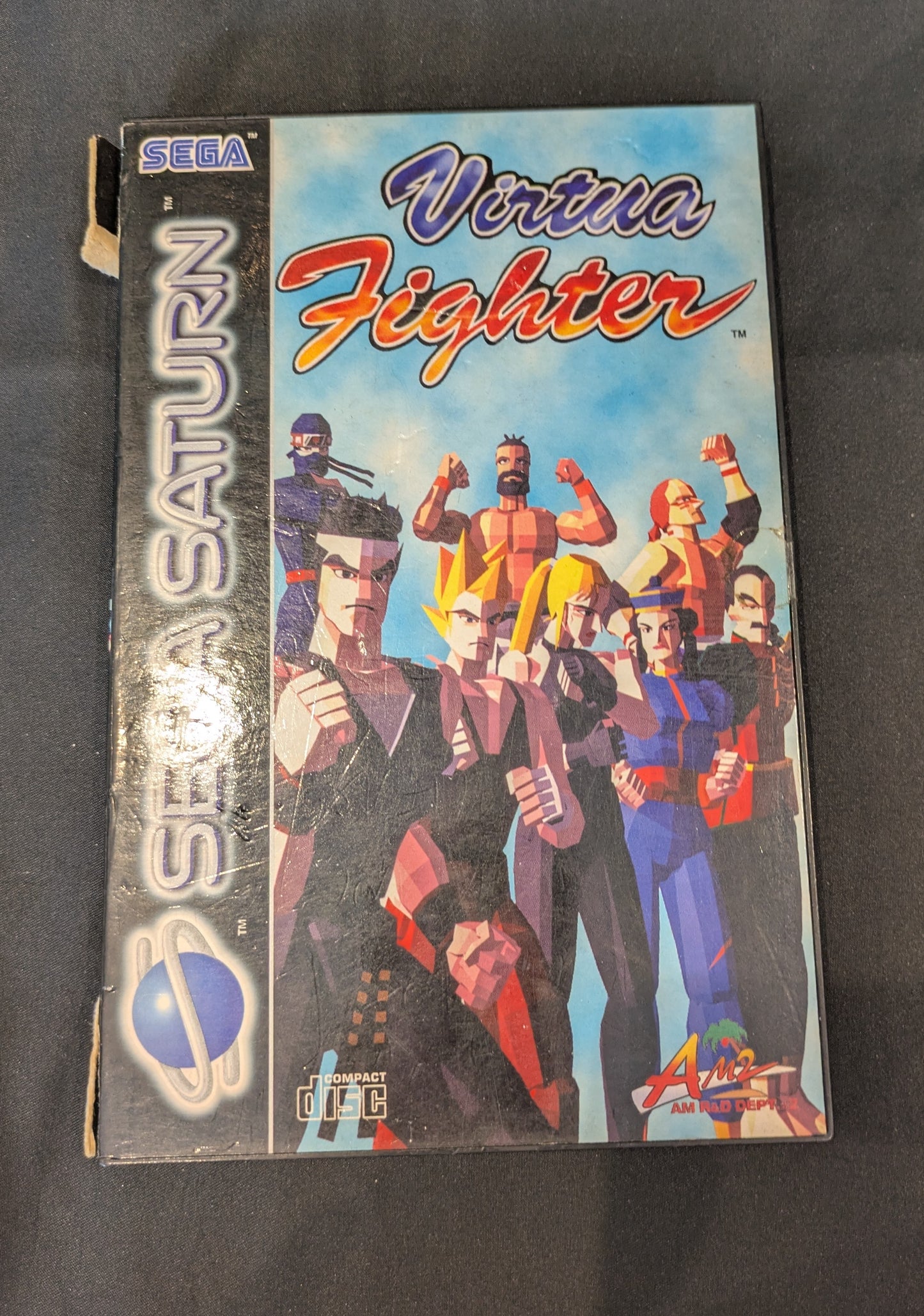 SEGA SATURN GAME VIRTUA FIGHTER BOXED