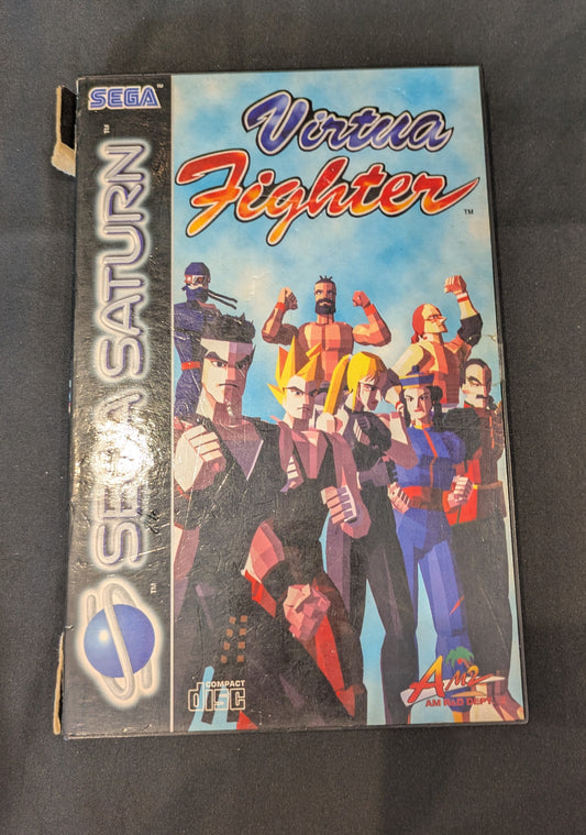 SEGA SATURN GAME VIRTUA FIGHTER BOXED