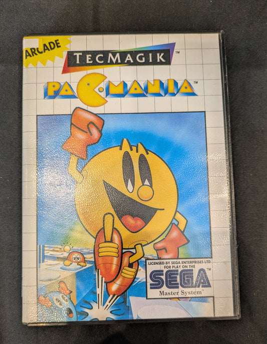 SEGA MASTER SYSTEM GAME PAC MANIA BOXED