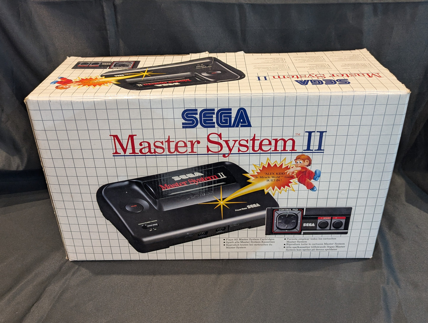 SEGA MASTER SYSTEM II BOXED