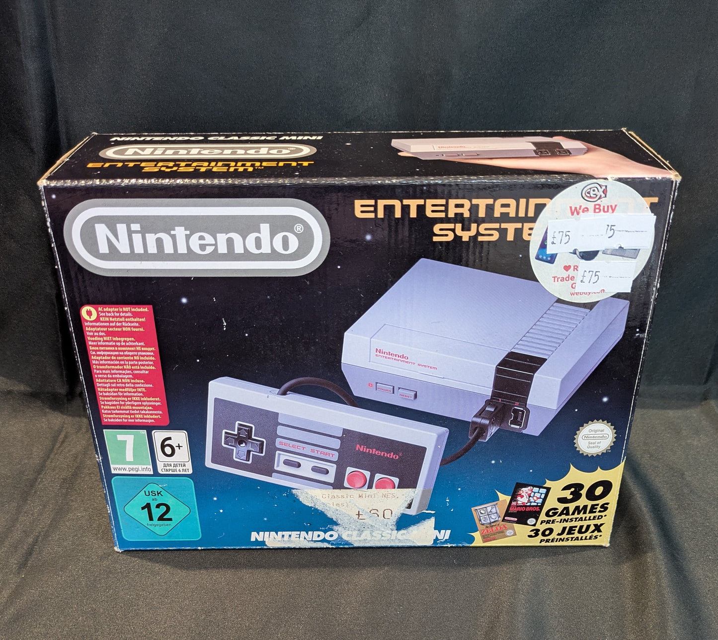 NINTENDO ENTERTAINMENT SYSTEM MINI CONSOLE BOXED