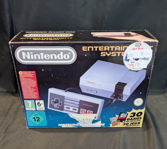 NINTENDO ENTERTAINMENT SYSTEM MINI CONSOLE BOXED