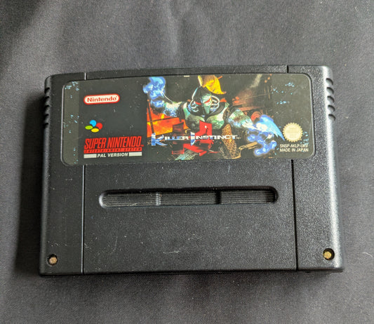 SUPER NINTENDO ENTERTAINMENT SYSTEM GAME KILLER INSTINCT UNBOXED