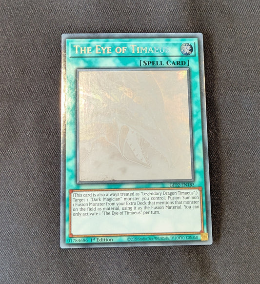 YU-GI-OH SINGLE - THE EYE OF TIME 1ST EDITION