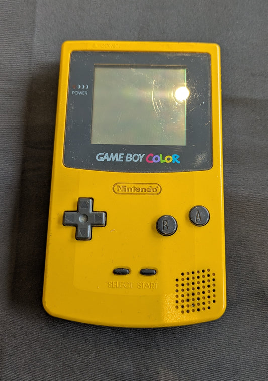 GAME BOY COLOR YELLOW