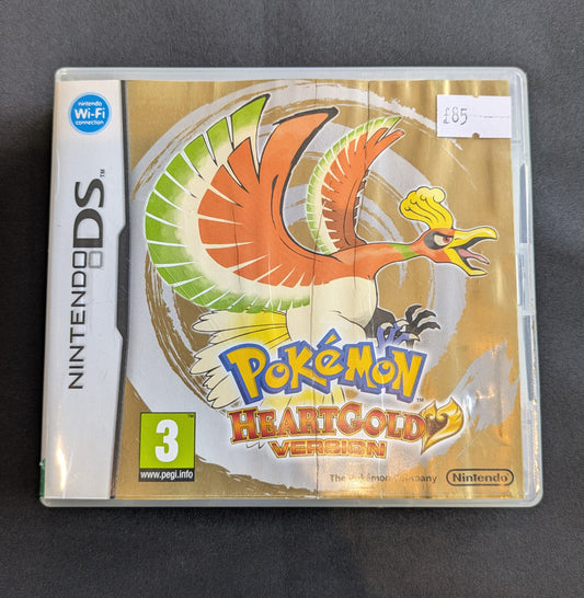 NINTENDO DS GAME - POKEMON HEARTGOLD VERSION BOXED