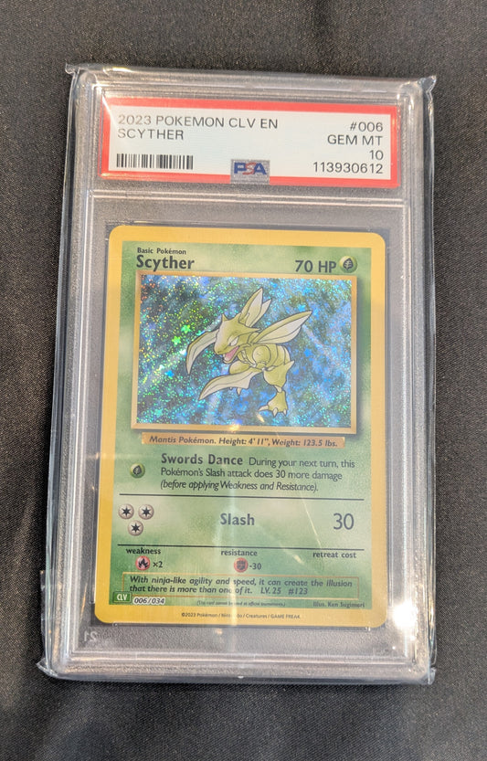 POKEMON 006/034 PSA 10