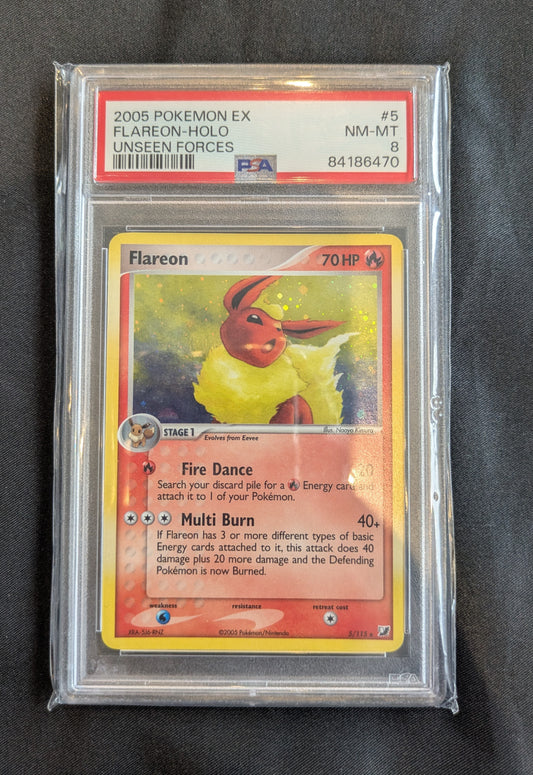 POKEMON 5/115 PSA 8