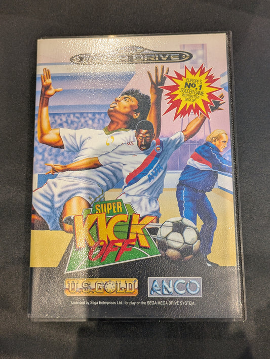 SEGA MEGA DRIVE GAME SUPER KICK OFF