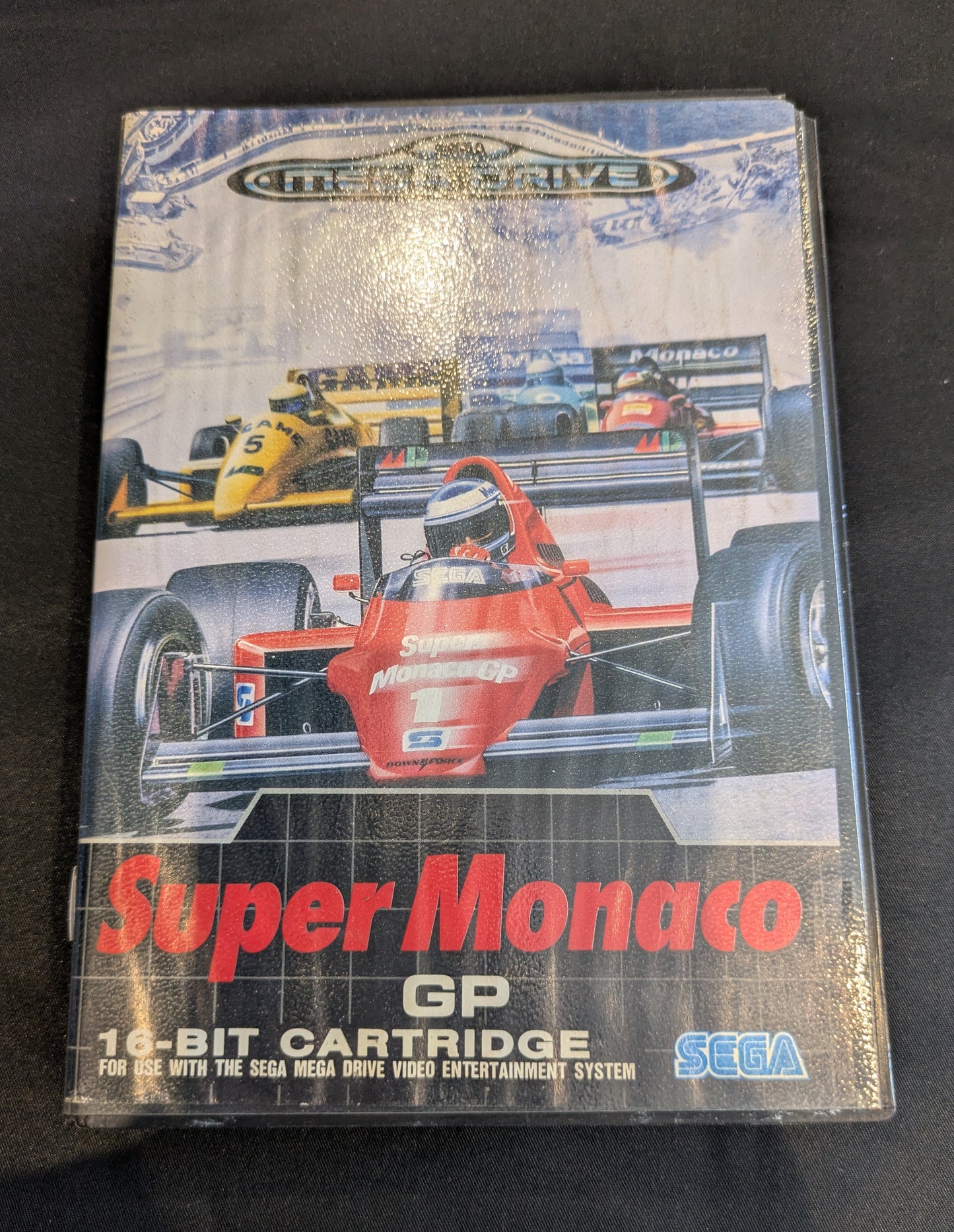 SEGA MEGA DRIVE GAME SUPER MONACO