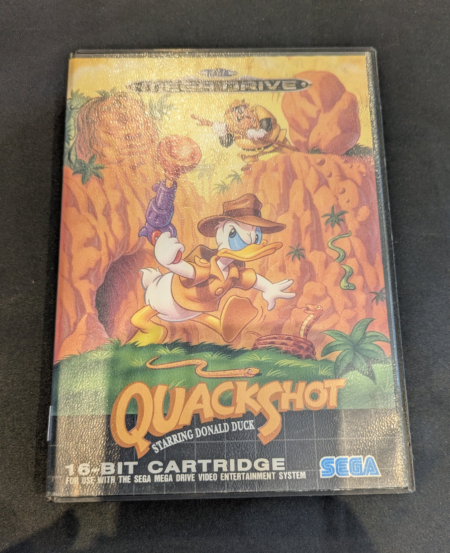 SEGA MEGA DRIVE GAME QUACKSHOT