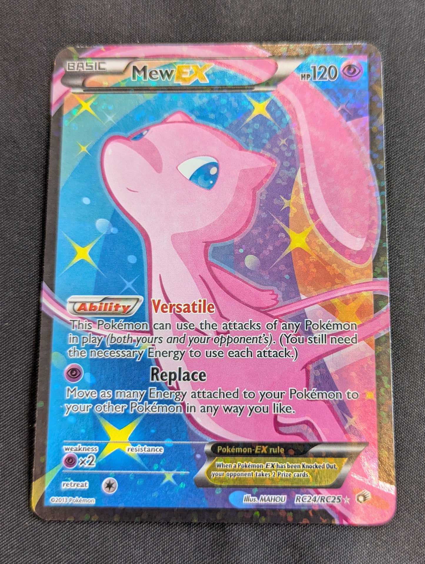POKEMON MEW EX SINGLE RE24/RC25
