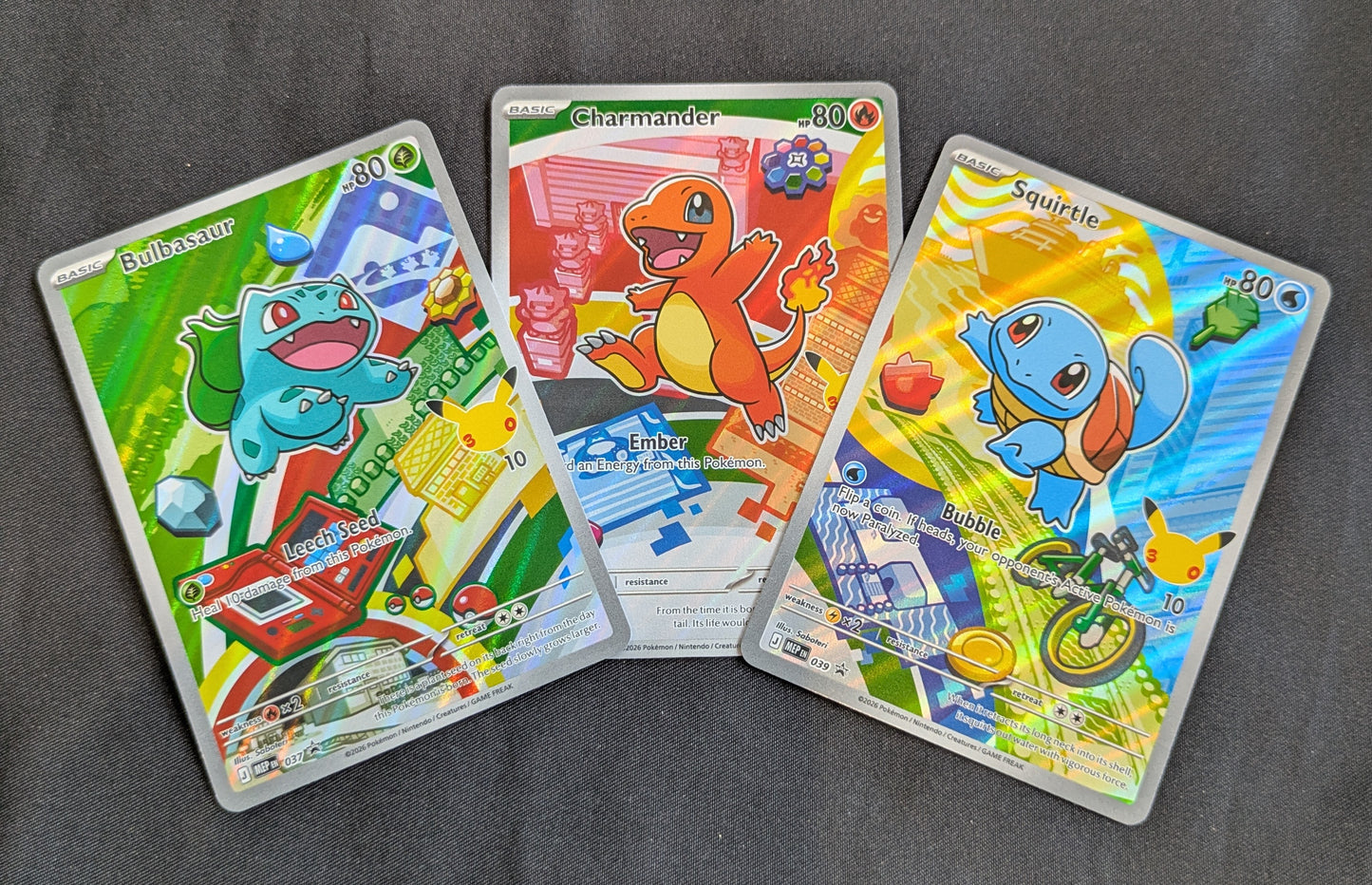 POKEMON FIRST PARTNER SERIES 1 KANTO SET