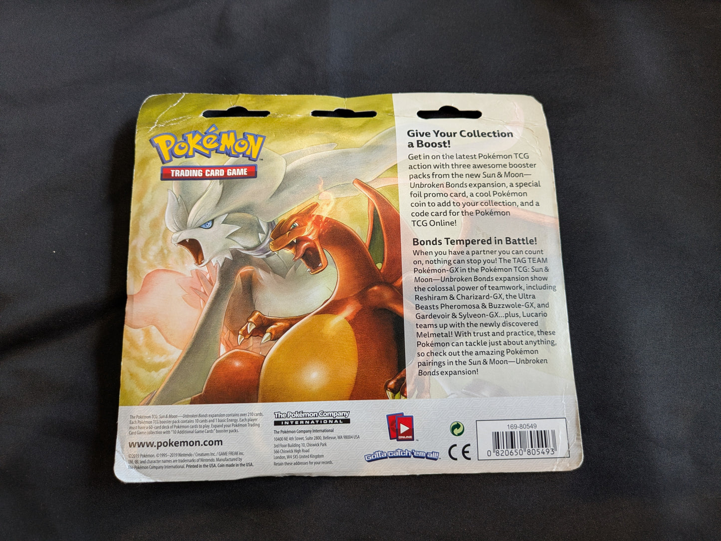 POKEMON UNBROKEN BONDS TRIPLE BLISTER