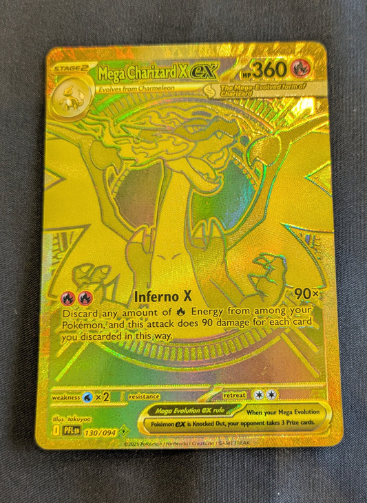 POKEMON 130/094 MEGA CHARIZARD EX SINGLE