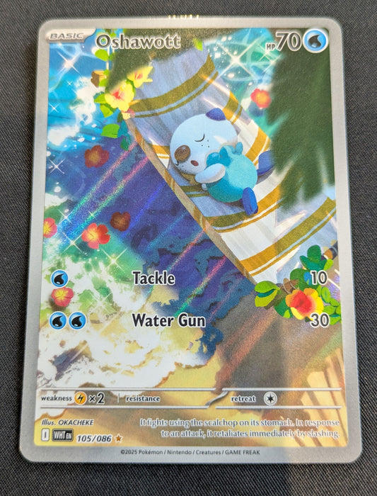 POKEMON SINGLES OSHAWOTT 105/086
