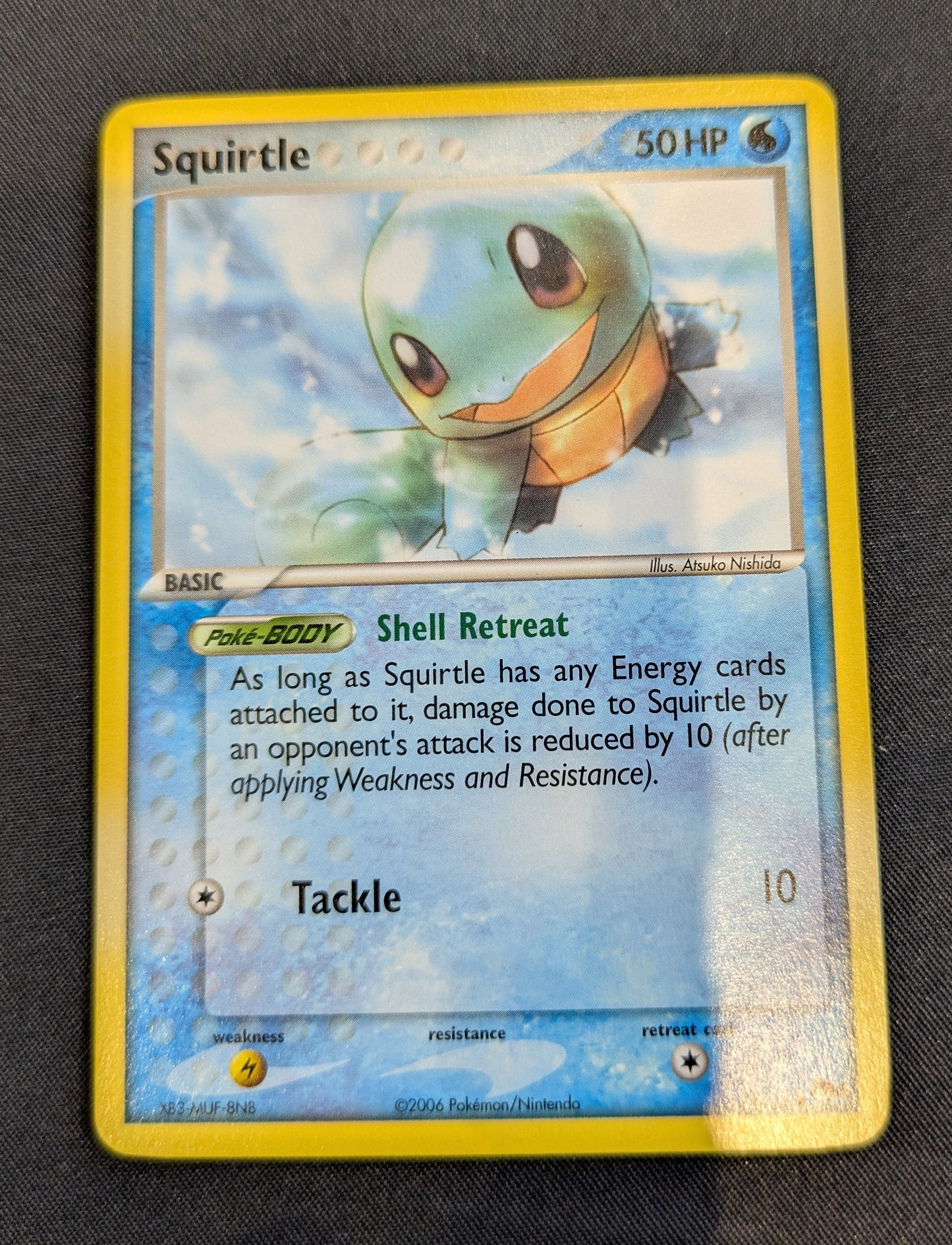 POKEMON SINGLES SQUIRTLE 14/17