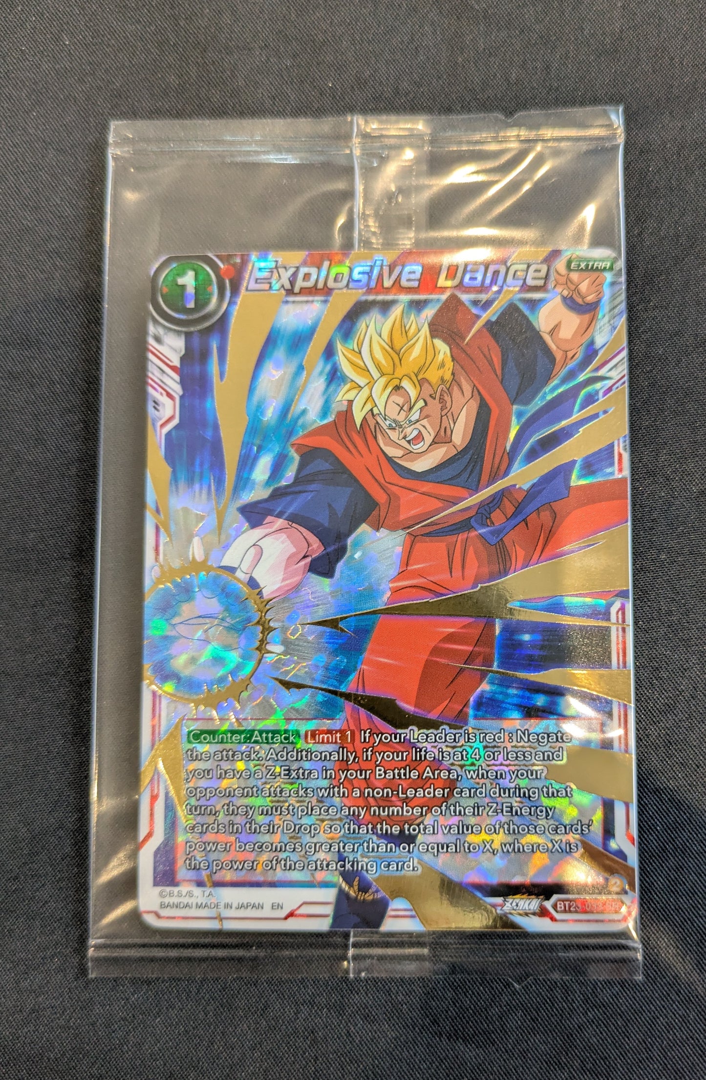DRAGON BALL EXPLOSIVE DANCE BT23-033