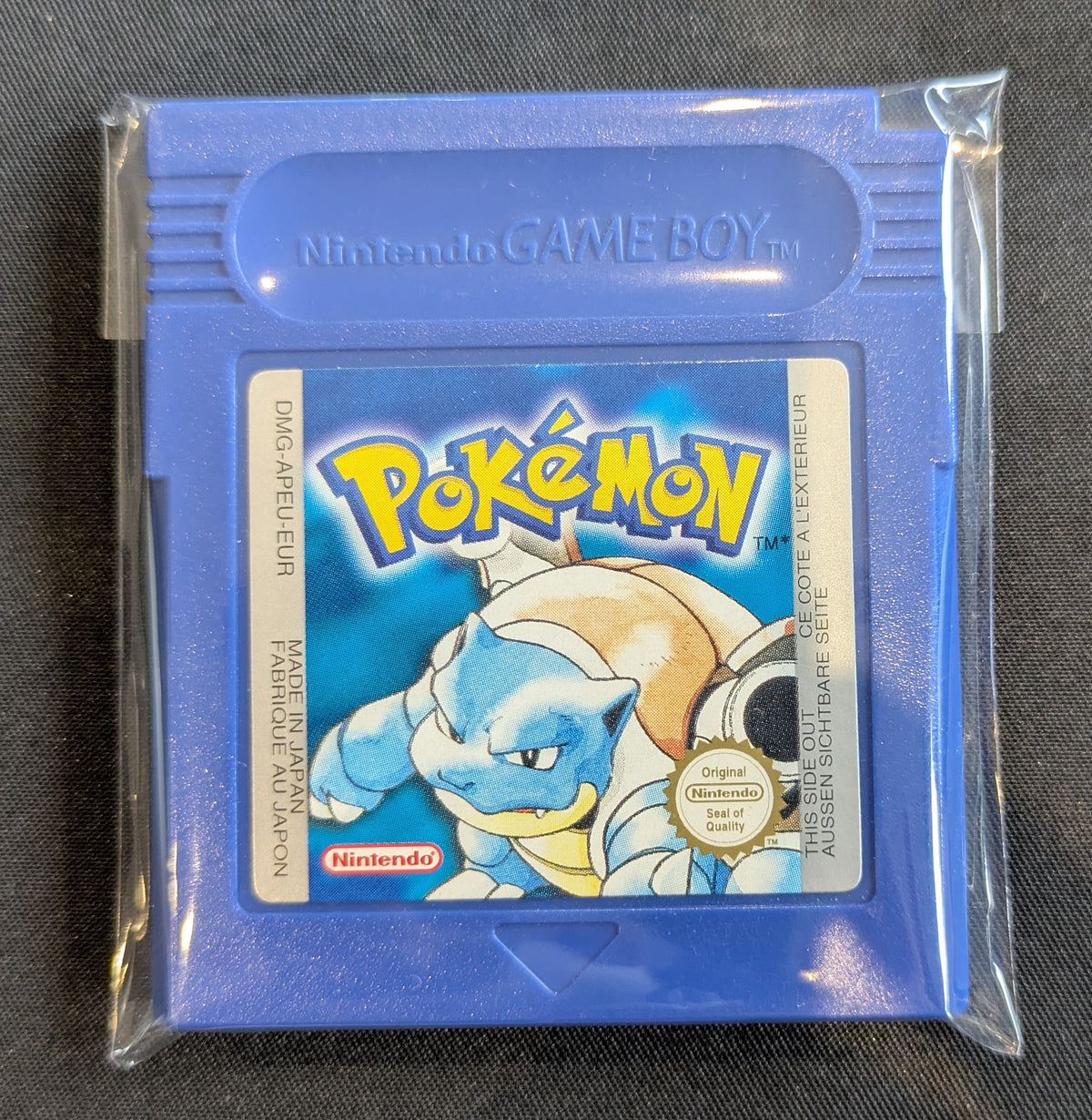 GAMEBOY GAME - POKEMON BLUE