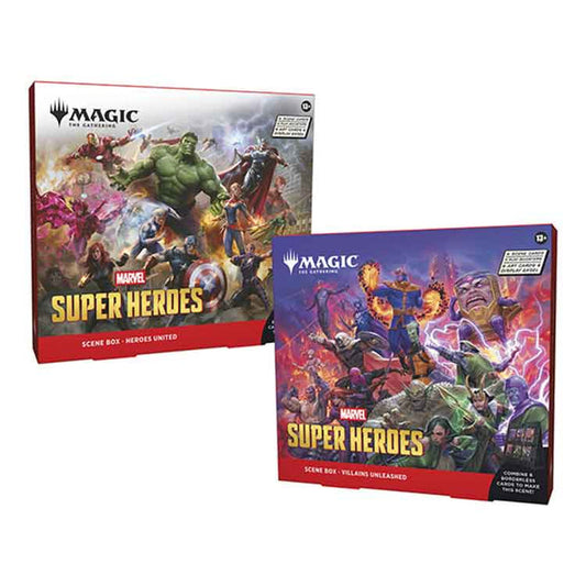 MAGIC THE GATHERING MARVEL SCENE BOX