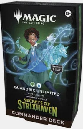 MTG: Secrets of Strixhaven Commander Deck - Quandrix Unlimited