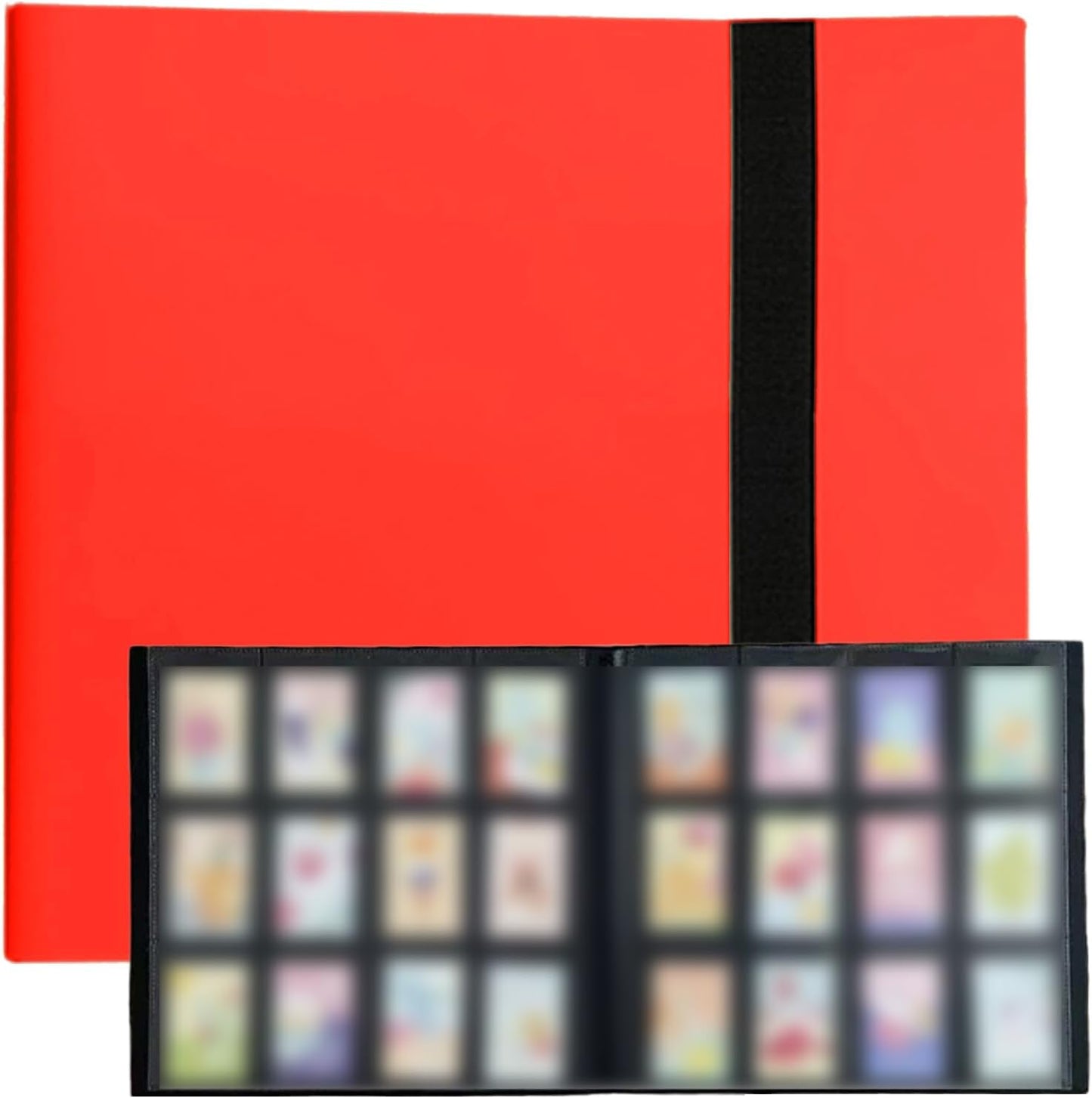 Red Card Binder 20 Sheets 480 Pockets