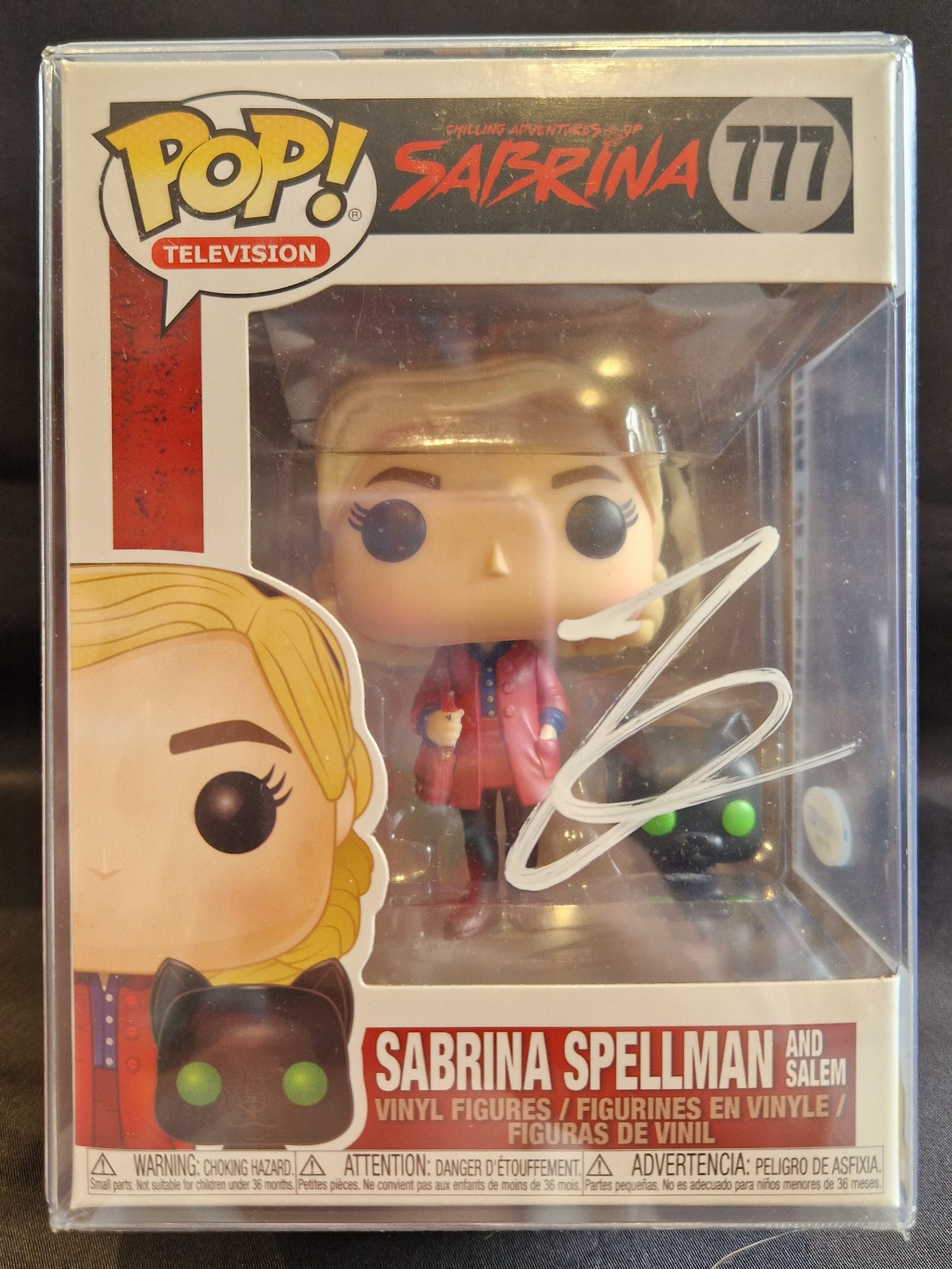 Sabrina Spellman Funko Pop 777 signed