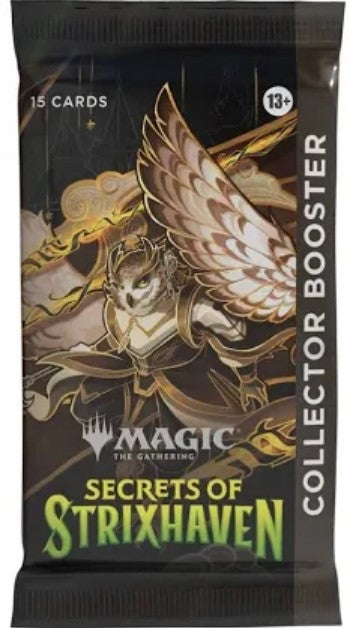 Magic the Gathering Secrets of Strixhaven Collector Booster (1 Pack of 15 Cards)