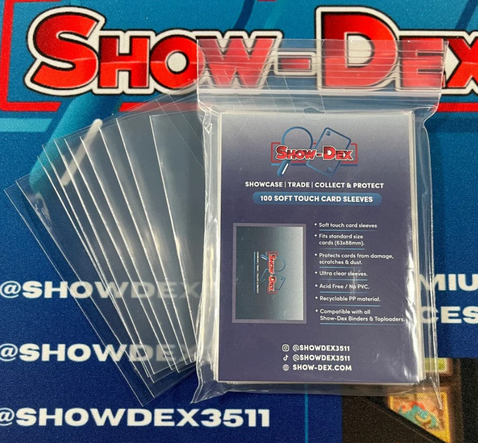 SHOW DEX Card Sleeves (Pack of 100)