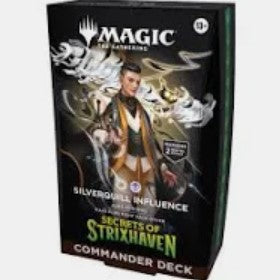 Magic the Gathering: Secrets of Strixhaven - Commander Deck Silverquill Influence