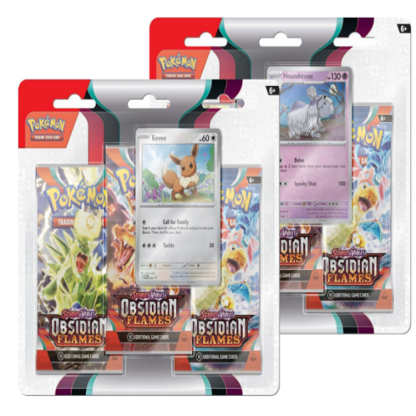 Scarlet and Violet Obsidian Flames 3 Pack Blister