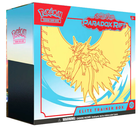 Scarlet and Violet Paradox Rift Elite Trainer Box Roaring Moon