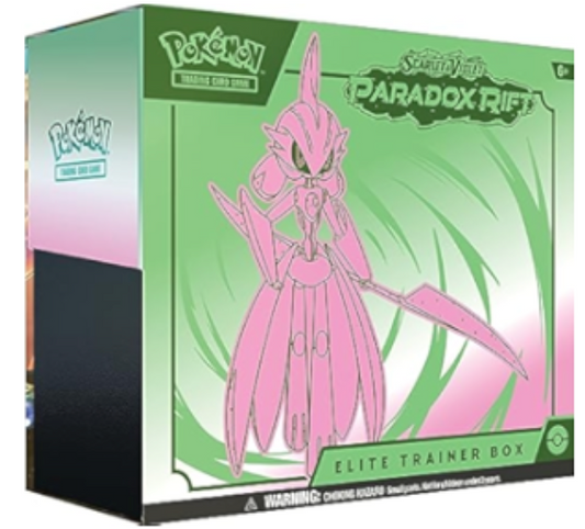 Pokemon TCG - Scarlet & Violet - Paradox Rift - Elite Trainer Box (Iron Valiant)