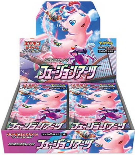 S8 - Pokemon - Sword and Shield - Fusion Arts - Japanese Booster Box