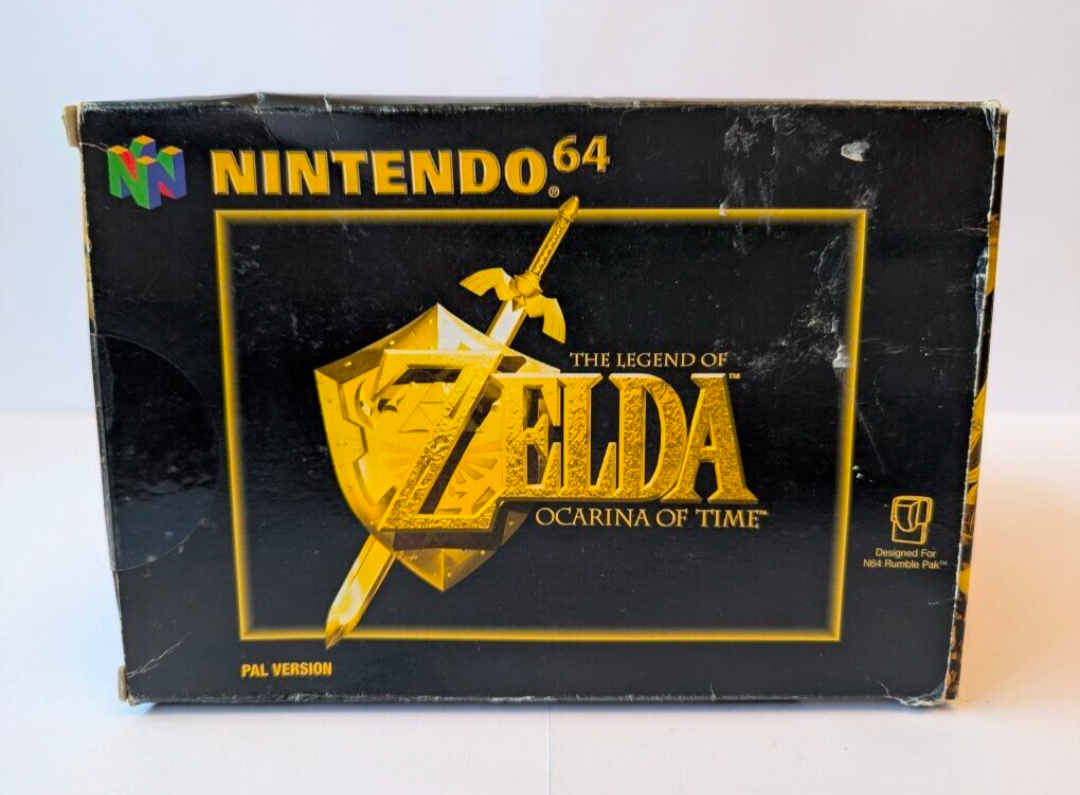 THE LEGEND OF ZELDA - OCARINA OF TIME NINTENDO 64 VIDEO GAME BOXED