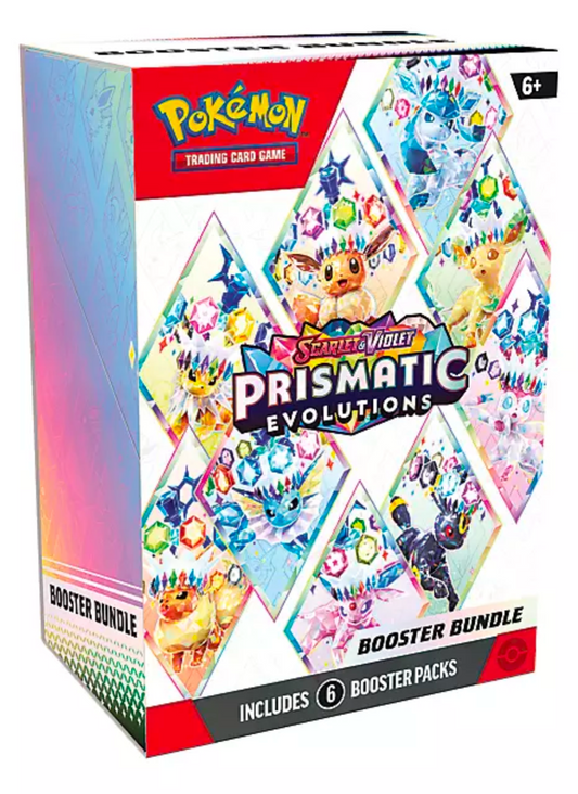 POKEMON PRISMATIC EVOLUTIONS BOOSTER BUNDLE, ENGLISH