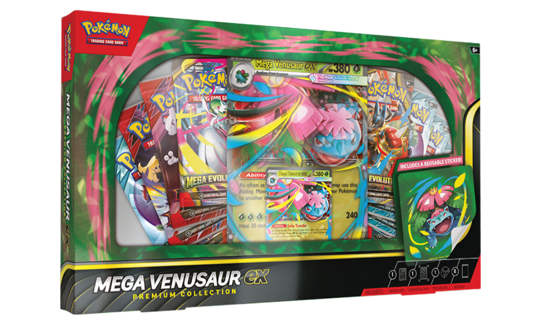 MEGA VENUSAUR EX PREMIUM COLLECTION BOX