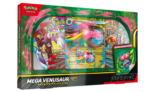 MEGA VENUSAUR EX PREMIUM COLLECTION BOX