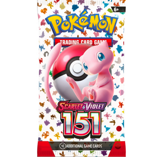 POKEMON 151 PACKS ENGLISH