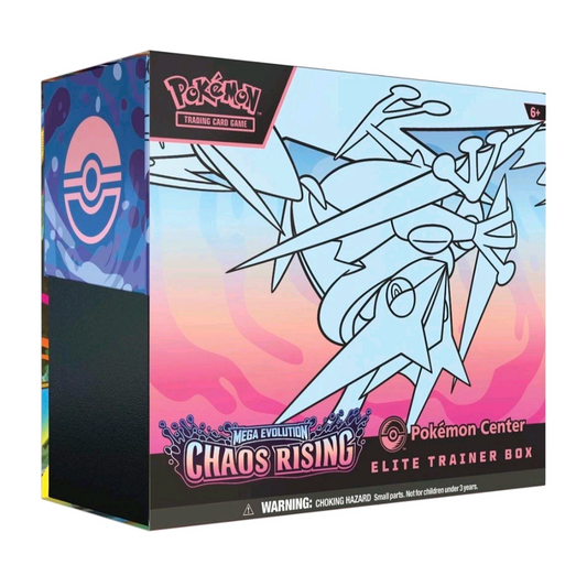POKEMON CENTER CHAOS RISING ELITE TRAINER BOX