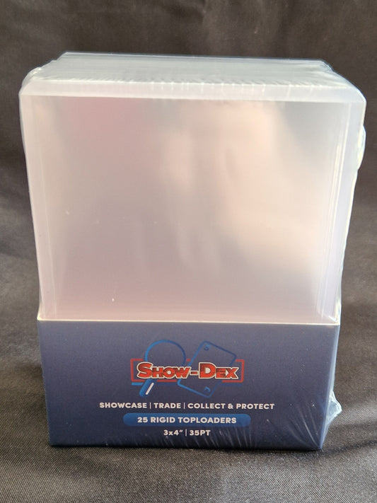 Show-Dex 25 Rigid Toploaders