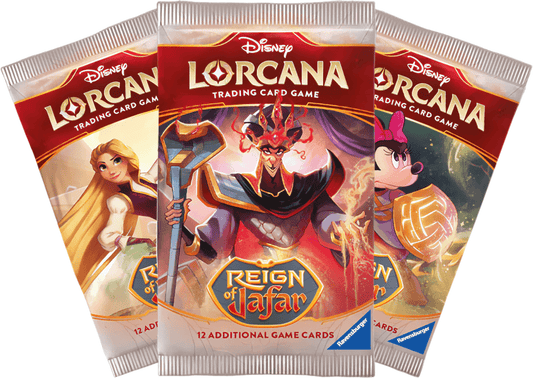 DISNEY LORCANA REIGN OF JAFAR PACKS