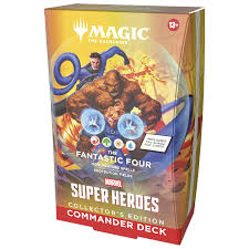 MAGIC THE GATHERING MARVEL SUPERHEROES FANTASTIC FOUR COLLECTORS EDITION COMMANDER DECK