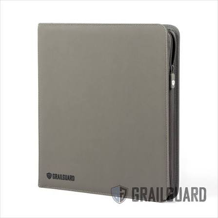 GRAIL GUARD 9 POCKET BINDER GREY