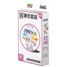 CHINESE CRYSTAL GATHERING SYLVEON COIN SET N.0700